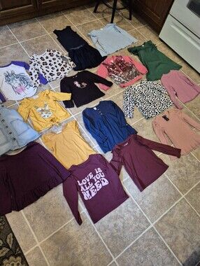 Lot Of 18 Girls Clothong Items Size 4 Or 4T, Assorted Brands